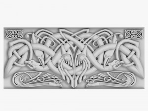 celtic ornament 02 3D Model