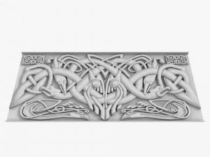 celtic ornament 02 3D Model