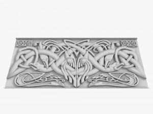 celtic ornament 02 3D Model