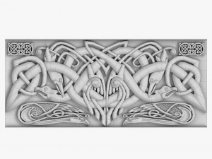 celtic ornament 02 3D Model