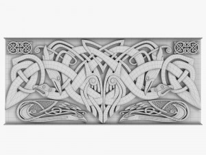 celtic ornament 02 3D Model