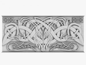 celtic ornament 02 3D Model