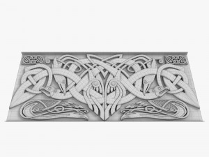 celtic ornament 02 3D Model