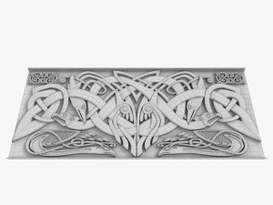 celtic ornament 02 3D Model
