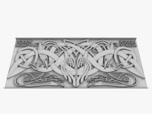 celtic ornament 02 3D Model