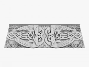 celtic ornament 03 3D Model