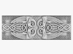 celtic ornament 03 Modelo 3D