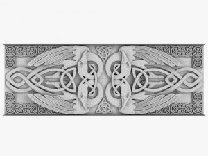 celtic ornament 03 3D Model
