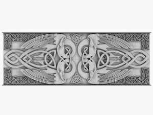 celtic ornament 03 Modelo 3D