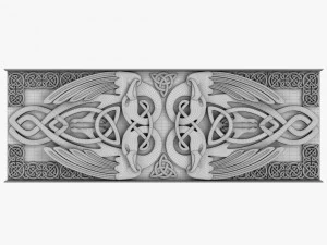 celtic ornament 03 3D Model