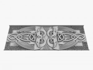 celtic ornament 03 3D Model