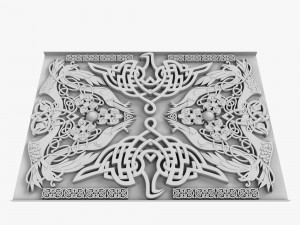 celtic ornament 04 3D Model