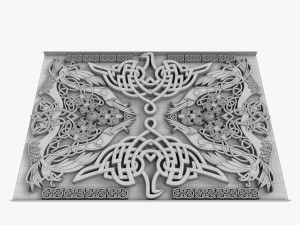 celtic ornament 04 3D Model