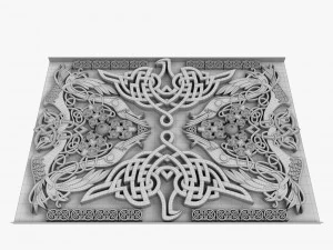 celtic ornament 04 3D Model