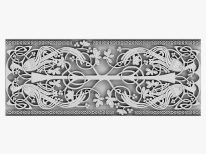 ornamen celtic 05 Model 3D