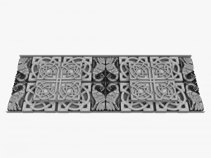 celtic ornament 06 3D Model