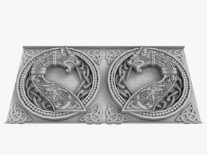 celtic ornament 07 3D Модель