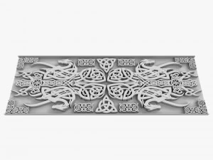 celtic ornament 08 3D Model
