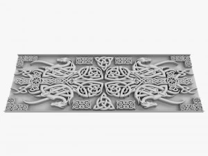 celtic ornament 08 3D Model