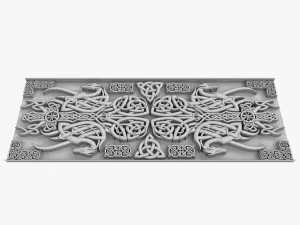 celtic ornament 08 3D Model