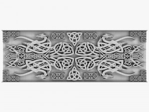 celtic ornament 08 Modelo 3D