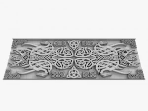 celtic ornament 08 3D Model