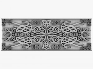 celtic ornament 08 Modelo 3D