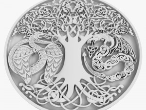 celtic ornament 09 3D 모델