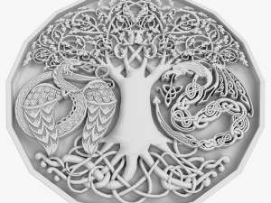 celtic ornament 09 3D 모델