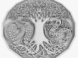 celtic ornament 09 3D 모델