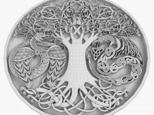 celtic ornament 09 3D Model