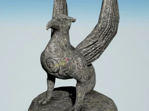 celtic idol 02 3D Model