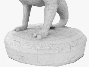 celtic idol 02 3D Model