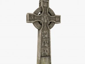 켈트 십자가 3D 모델