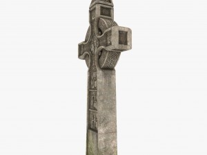 celtic cross 3D 模型