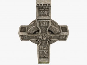 celtic cross 3D 模型