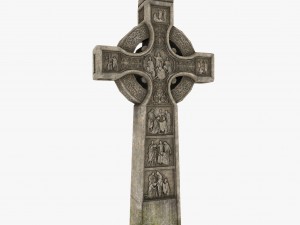 celtic cross 3D 模型