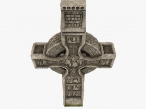 celtic cross 3D 模型