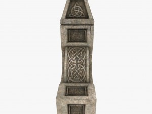 celtic cross 3D 模型