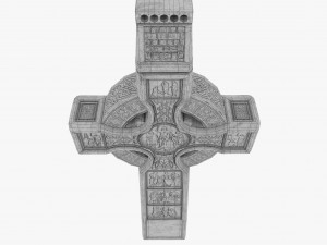 celtic cross 3D 模型
