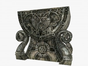 celtic altar 3D Model