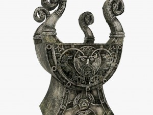 celtic altar 3D Model