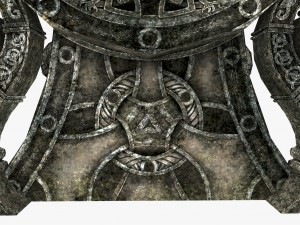 celtic altar 3D Model