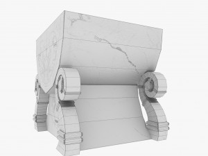celtic altar 3D Model