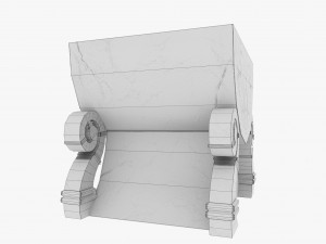 celtic altar 3D Model