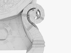 celtic altar 3D Model