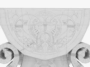 celtic altar 3D Model