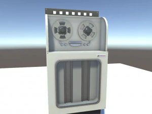 retro computer 01 3D Model