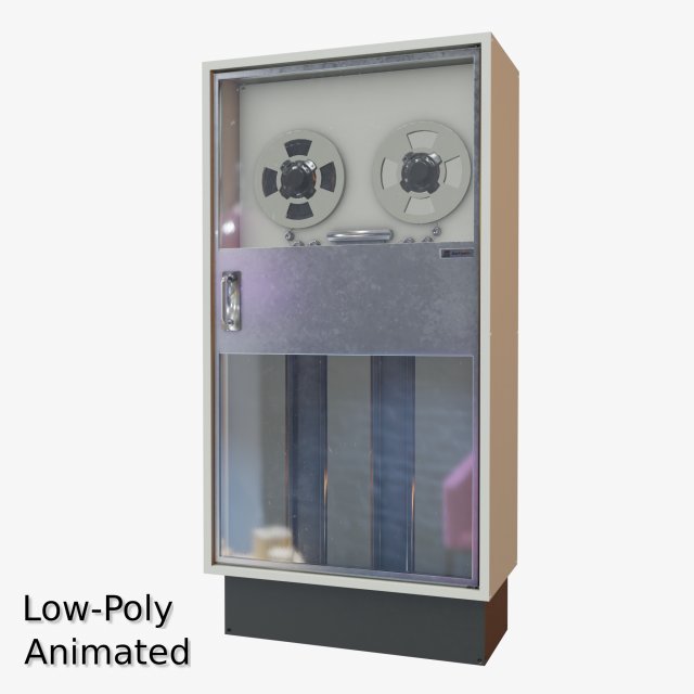 retro computer 02 3D-Modell .c4d .max .obj .3ds .fbx .stl .blend 