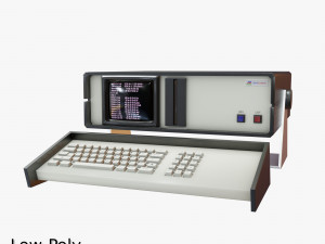 retro computer 06 3D Model
